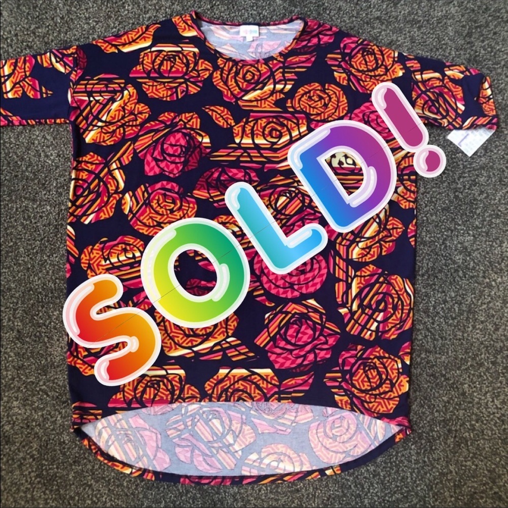 New Lularoe Irma Tunic L 2XL